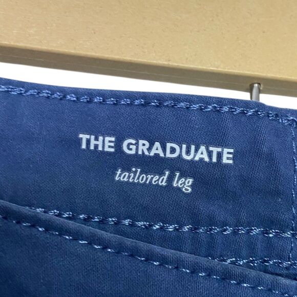 AG Jeans Adriano Goldschmied Pants Men 33x35 Blue Graduate Tailored (Tag 32) NEW - Picture 4 of 10